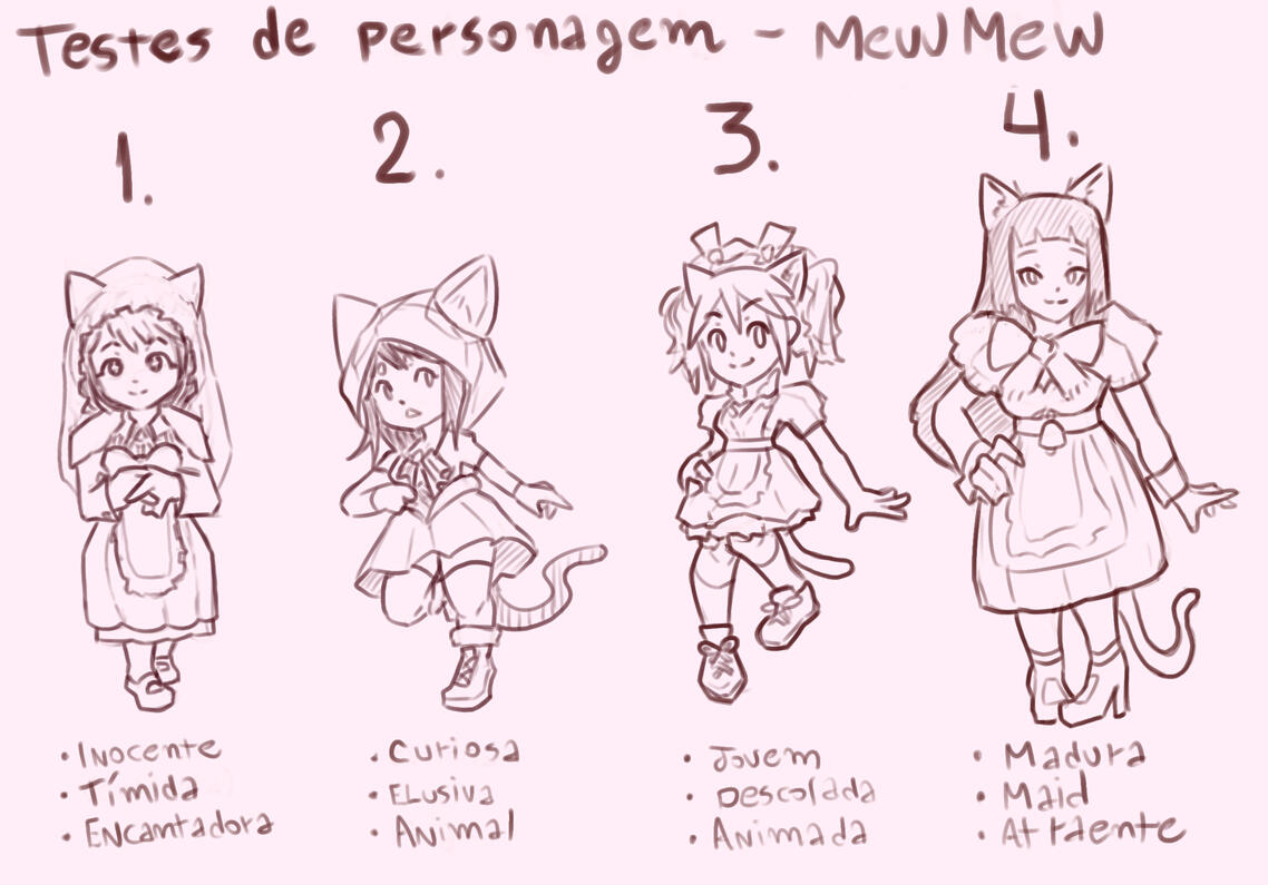 Testes de conceito da Mew, 2025