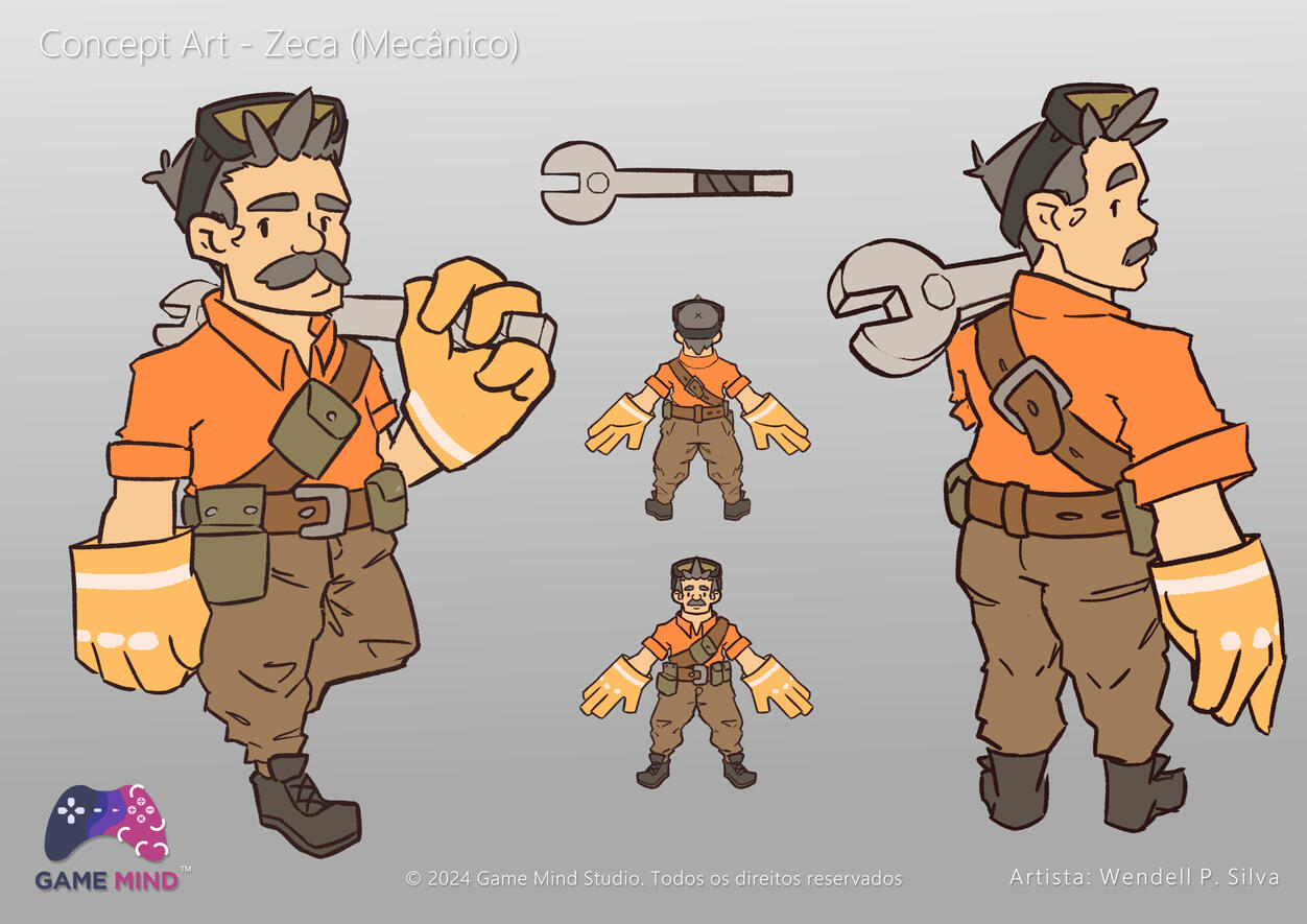 Conceito de Arte, NPC | Zeca, 2024