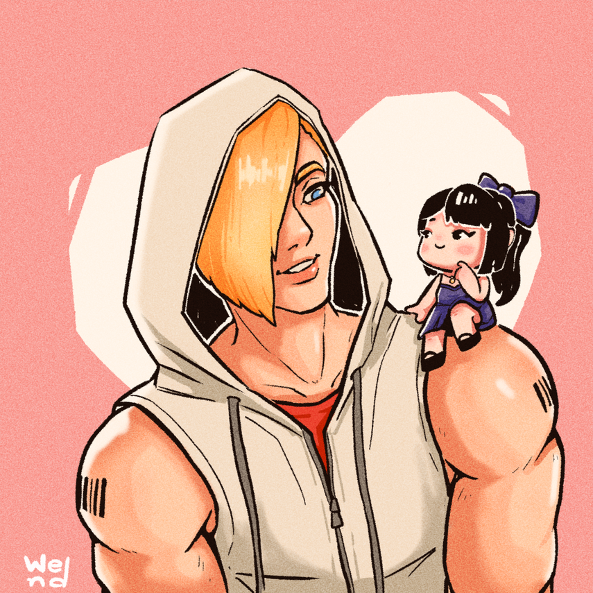 Fanart SF6 | Ed e Kissy, 2025