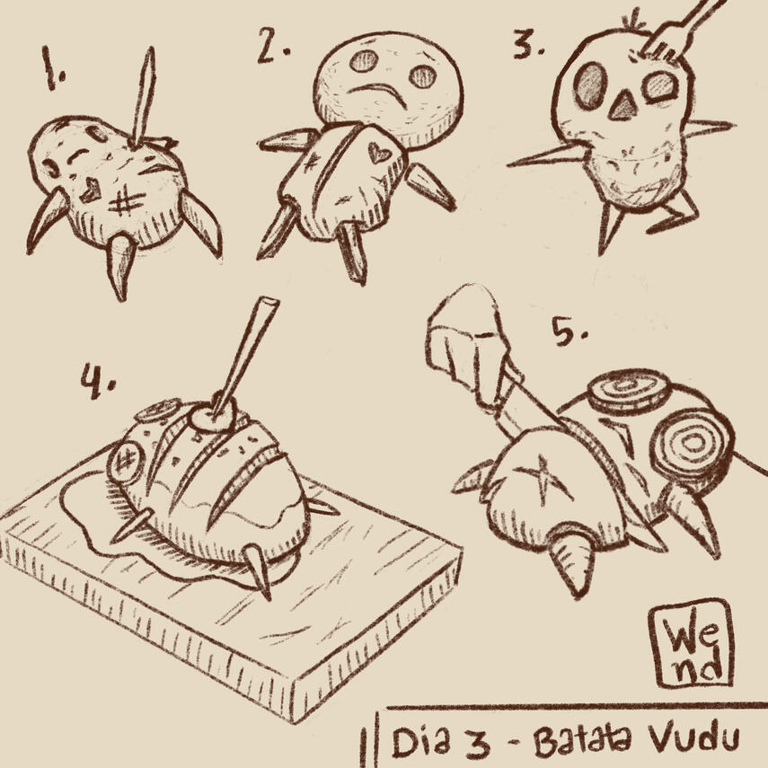 Batatinha vudu | Sustubro 3, 2024